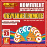 Комплект динамических раздаточных пособий - Обучение грамоте (веера). Гласные буквы, знаки, согласные буквы. - «globural.ru» - Москва