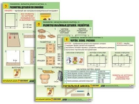 Комплект таблиц для начальной школы "Технология. Обработка бумаги и картона-1 - «globural.ru» - Москва