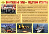 Плакат "Вооруженные Силы – защитники Отечества" - «globural.ru» - Москва