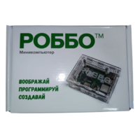 Роботехнический конструктор РОББО "Учебный миникомпьютер  с набором ПО" - «globural.ru» - Москва