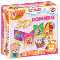 Комплект развивающих игр 3-5 лет. 3D домино (3-5 лет) - «globural.ru» - Москва