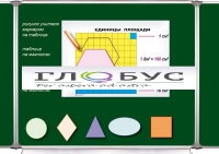 Математика. "Единицы площади". Комплект таблиц по математике для начальной школы - «globural.ru» - Москва