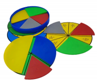 Набор Части целого на круге Простые дроби - «globural.ru» - Москва