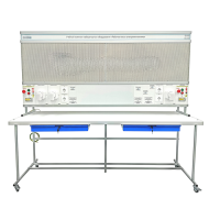 Учебный комплект лабораторного оборудования «Рабочее место электромонтажника» исполнение стендовое, монтажная панель - «globural.ru» - Москва