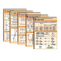 Комплект таблиц по всему курсу алгебры (50 шт., А1, полноцв, лам.) - «globural.ru» - Москва