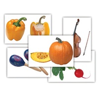 Набор предметных картинок "Овощи. Музыкальные инструменты" - «globural.ru» - Москва