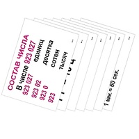 Опорные таблицы по математике 3 класс - «globural.ru» - Москва