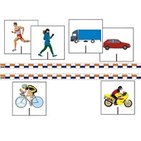 Модель-аппликация "Числовая прямая" - «globural.ru» - Москва