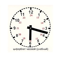 Часовой циферблат раздаточный - «globural.ru» - Москва