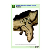 Рельефная таблица "Археоптерикс" (формат А1, матовое ламинир.) - «globural.ru» - Москва