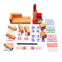 Игровой набор Фребеля "Календарь настольный" - «globural.ru» - Москва