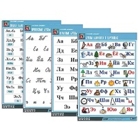 Комплект таблиц "Русский алфавит" - «globural.ru» - Москва