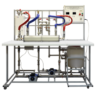 Учебный лабораторный стенд «Определение коэффициента теплопередачи теплообменного аппарата» - «globural.ru» - Москва