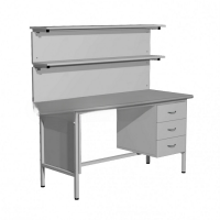 Стол лабораторный демонстрационный с надстройкой  - «globural.ru» - Москва