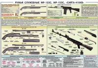 Плакат "Ружья служебные МР-133С, МР-153С, Сайга-410КВ" - «globural.ru» - Москва