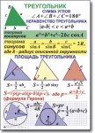 Геометрия "Геометрия. 7-11 класс" Комплект таблиц по геометрии математике. Учебно наглядные пособия - «globural.ru» - Москва