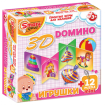 Комплект развивающих игр 3-5 лет. 3D домино (3-5 лет) - «globural.ru» - Москва