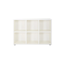 Стеллаж открытый 6 секций белый - «globural.ru» - Москва