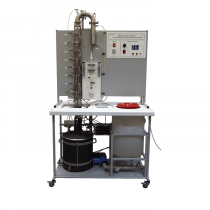 Лабораторная установка «Ректификация», тарельчатая колонна - «globural.ru» - Москва