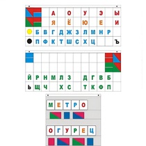 Демонстрационное пособие "Касса "Лента букв" - «globural.ru» - Москва