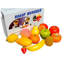 Набор муляжей фруктов 12 штук - «globural.ru» - Москва