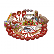 Набор шумовых инструментов (в том числе: треугольник, набор колокольчиков) - «globural.ru» - Москва