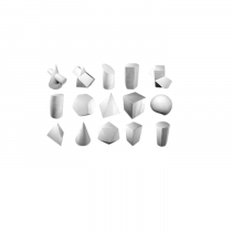 Комплект гипсовых моделей геометрических тел  - «globural.ru» - Москва