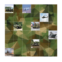 Коврик для логобота Пчелка "Военная техника" - «globural.ru» - Москва