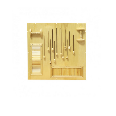 Настенный модуль для развития стереогностического чувства 70 *6 *70 см - «globural.ru» - Москва