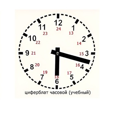 Часовой циферблат раздаточный - «globural.ru» - Москва
