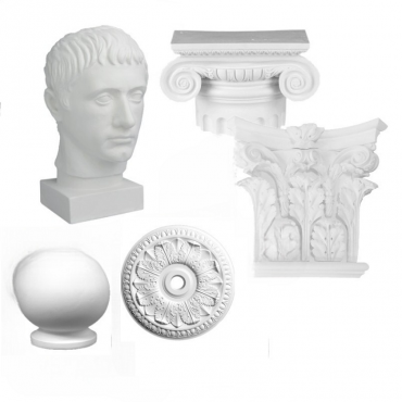 Комплект гипсовых моделей для натюрморта  - «globural.ru» - Москва